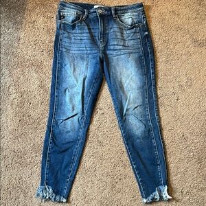 KanCan Skinny Straight Distressed Jeans